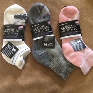 3 pairs Merino Wool Quarter Socks 
70% Merino Wool